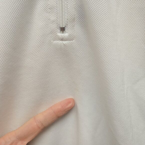 ROMFH Chill Factor Short Sleeve Show Shirt In White Size Medium Equestrian NWT - Picture 10 of 12